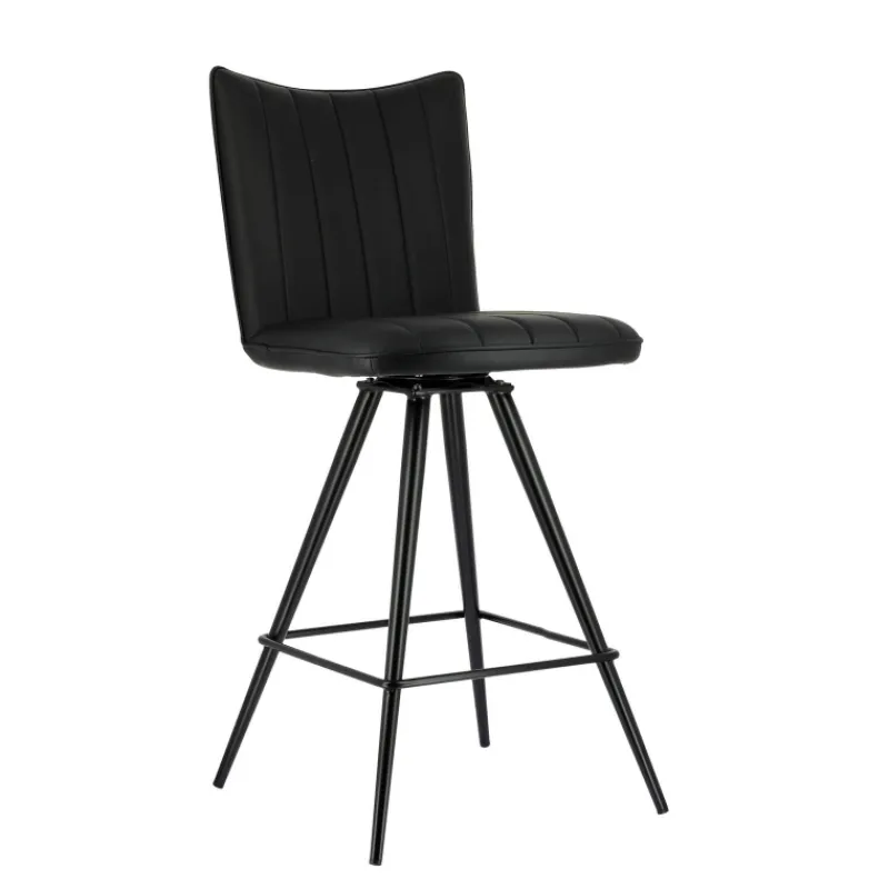 TiméoTabouret snack pivotant avec pieds obliques> Tabouret De Bar (assise +/- 80 Cm)|Chaise De Salle à Manger