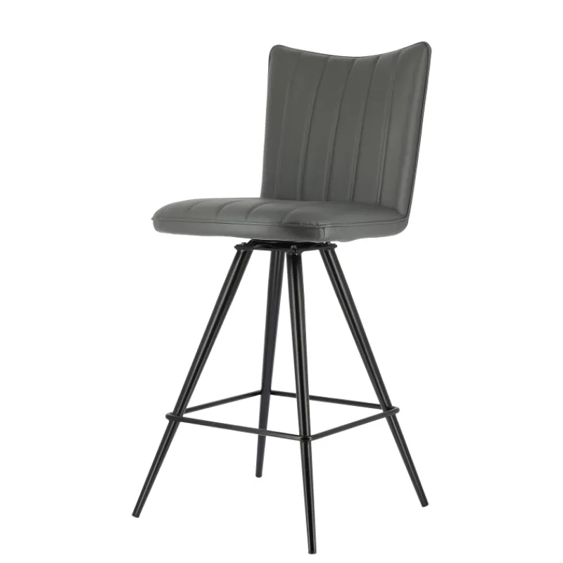TiméoTabouret snack pivotant avec pieds obliques> Tabouret De Bar (assise +/- 80 Cm)|Chaise De Salle à Manger