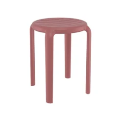 Tom Tabouret bas sans dossier empilable en polypropylène> Tabouret Bas (assise +/- 45 Cm)