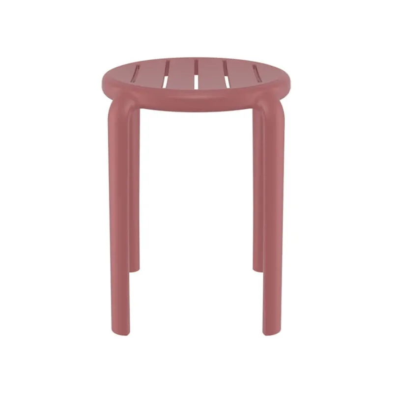 Tom Tabouret bas sans dossier empilable en polypropylène> Tabouret Bas (assise +/- 45 Cm)