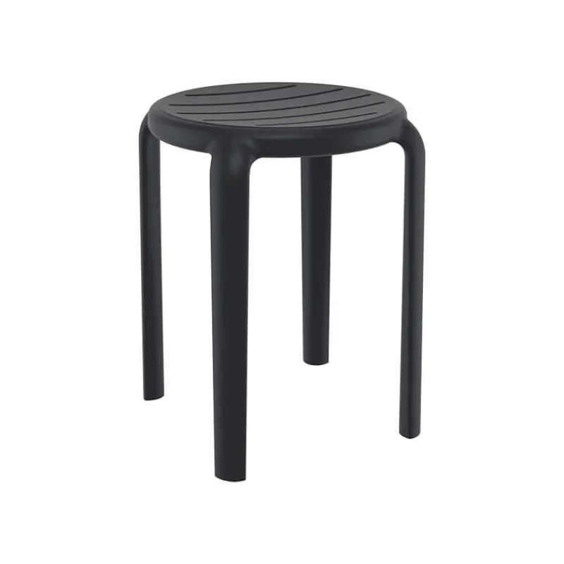 Tom Tabouret bas sans dossier empilable en polypropylène> Tabouret Bas (assise +/- 45 Cm)