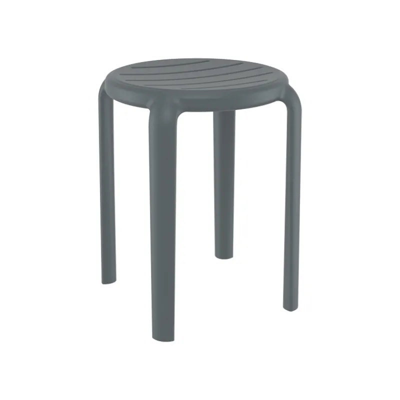 Tom Tabouret bas sans dossier empilable en polypropylène> Tabouret Bas (assise +/- 45 Cm)