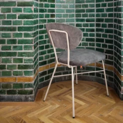 Mobitec Toro ® Chaise cosy minimaliste en tissu et pieds métal><noscript><img width=