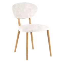 Mobitec Toro ® Chaise moderne en tissu et bois massif> Chaise De Salle à Manger|Chaise Salon
