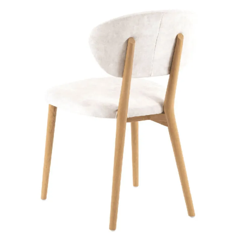 Mobitec Toro ® Chaise moderne en tissu et bois massif> Chaise De Salle à Manger|Chaise Salon