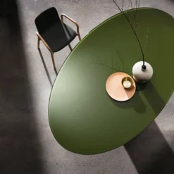 Sovet Italia Totem Sovet® Table ovale design en verre> Table De Salle à Manger