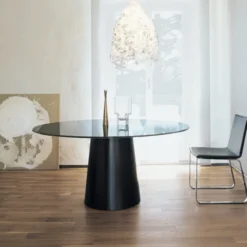 Sovet Italia Totem Sovet® Table ronde design en verre><noscript><img width=