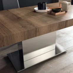 Altacom Tower Maxi Table ultra extensible pied central en métal et plateau en mélaminé><noscript><img width=