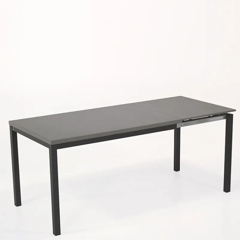 Cancio Toy métal Table de cuisine en céramique avec rallonge hauteur 75 cm> Table De Cuisine