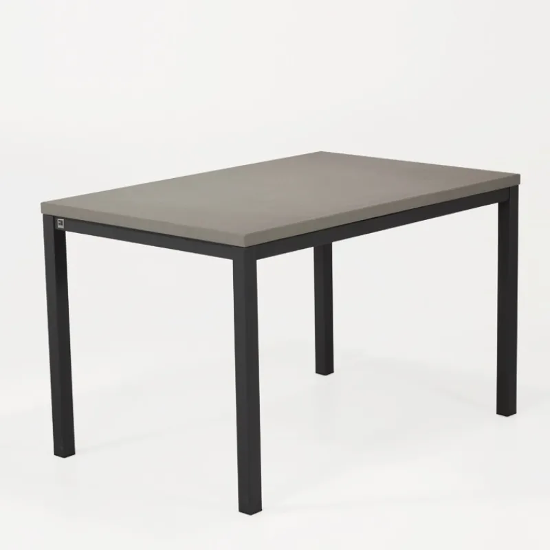 Cancio Toy métal Table de cuisine en céramique avec rallonge hauteur 75 cm> Table De Cuisine