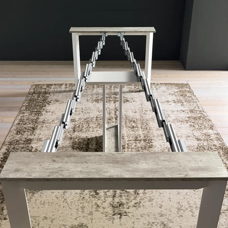 Altacom Trek Console extensible transformable en table en mélaminé> Table Pour Petit Espace