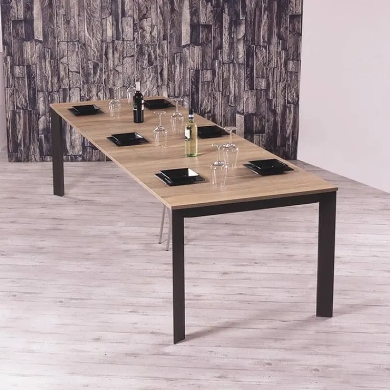 Altacom Trek Console extensible transformable en table en mélaminé> Table Pour Petit Espace