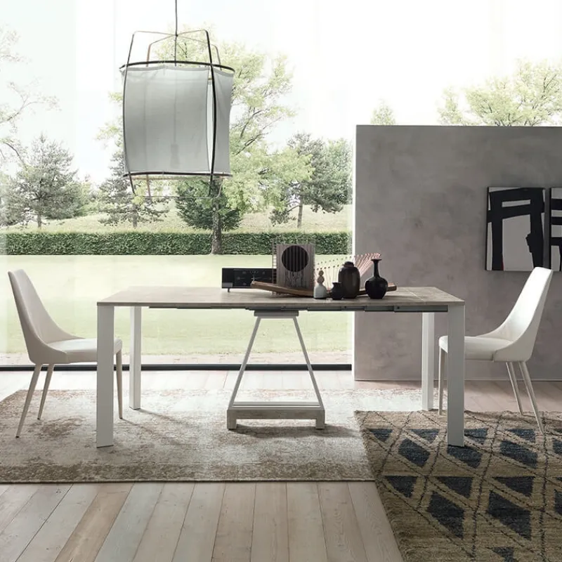 Altacom Trek Console extensible transformable en table en mélaminé> Table Pour Petit Espace