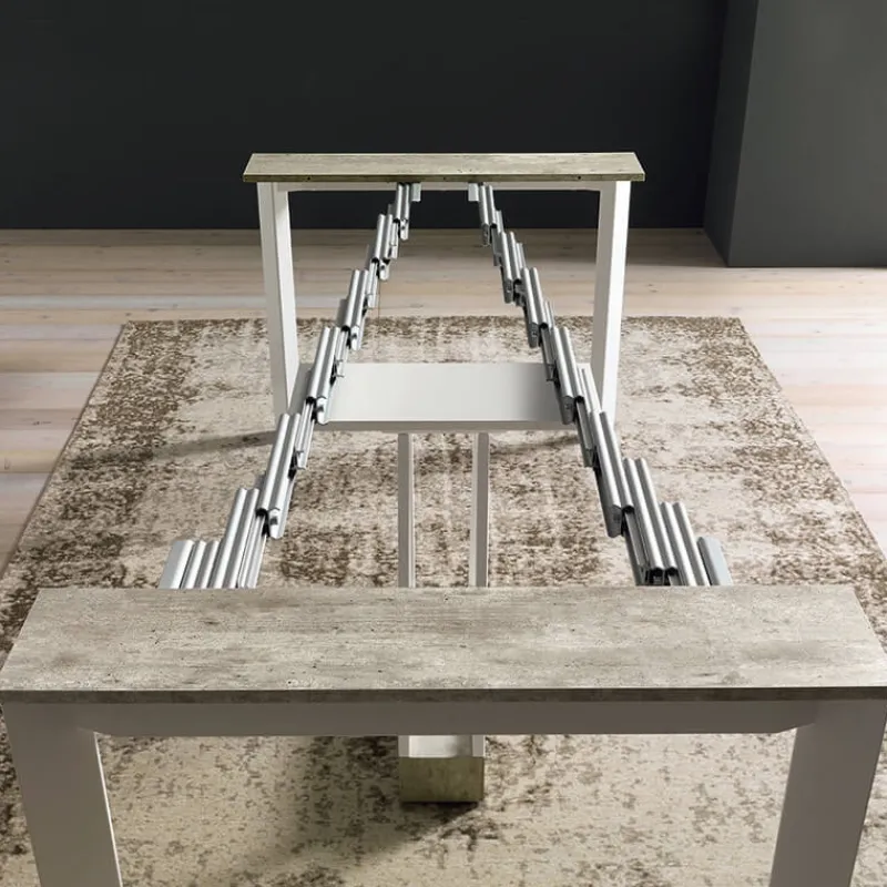 Altacom Trek Console extensible transformable en table en mélaminé> Table Pour Petit Espace
