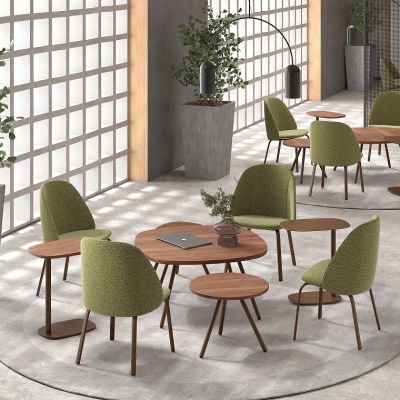Perfecta Trevi Table basse ronde minimaliste en stratifié> Table De Salon