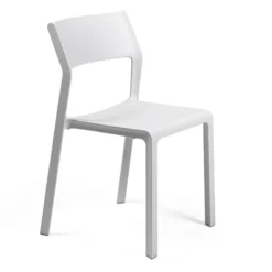 Trill bistrot Chaise moderne en polypropylène empilable><noscript><img width=