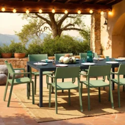 Trill Fauteuil de jardin empilable en polypropylène> Chaise De Jardin|Fauteuil De Jardin