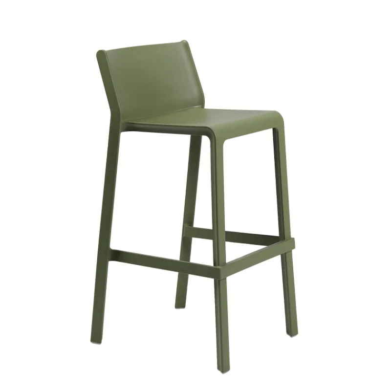 Trill stool Tabouret de bar moderne empilable en polypropylène> Tabouret De Bar (assise +/- 80 Cm)