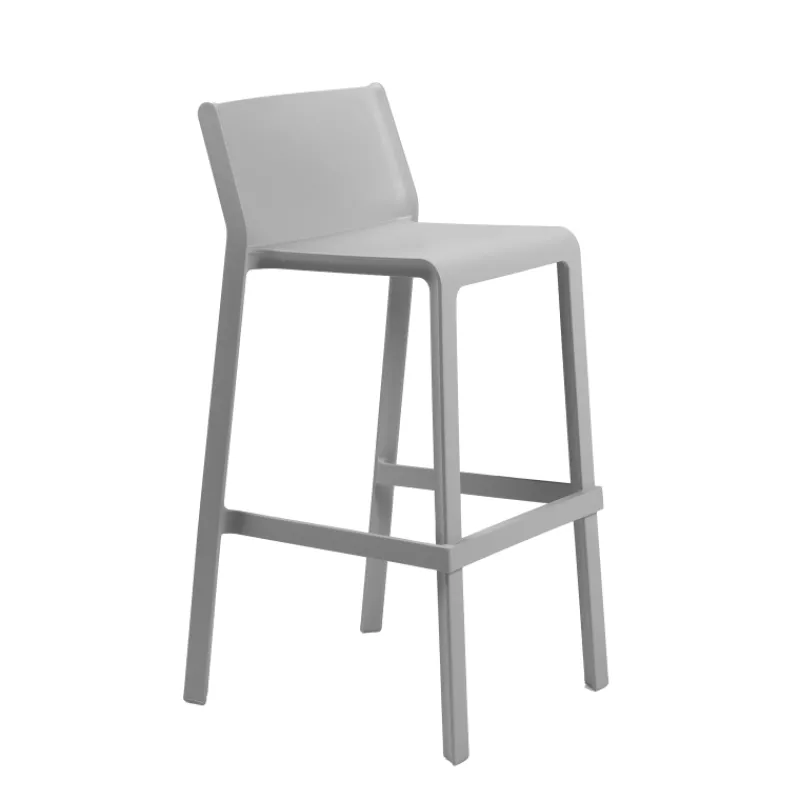 Trill stool Tabouret de bar moderne empilable en polypropylène> Tabouret De Bar (assise +/- 80 Cm)