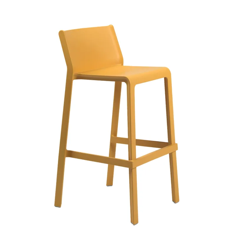 Trill stool Tabouret de bar moderne empilable en polypropylène> Tabouret De Bar (assise +/- 80 Cm)