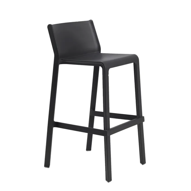 Trill stool Tabouret de bar moderne empilable en polypropylène> Tabouret De Bar (assise +/- 80 Cm)