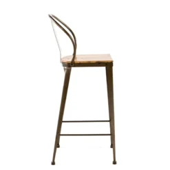 Jayso Turia TB 317 Tabouret industriel en métal et bois><noscript><img width=