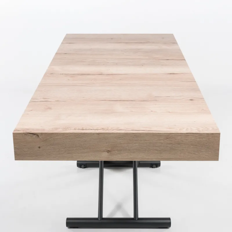 Altacom Ulisse Table relevable en mélaminé avec allonges> Table De Salon|Table Pour Petit Espace