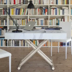 Altacom Ulisse Table relevable en mélaminé avec allonges><noscript><img width=