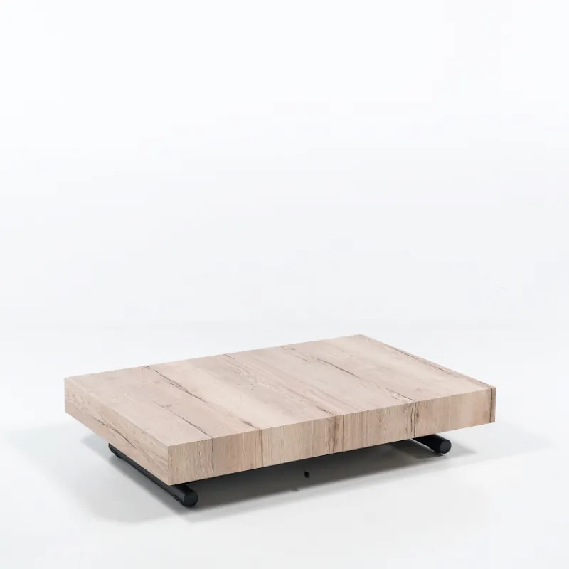 Altacom Ulisse Table relevable en mélaminé avec allonges> Table De Salon|Table Pour Petit Espace