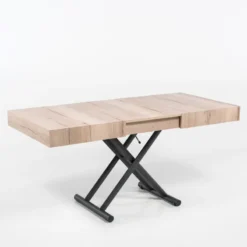 Altacom Ulisse Table relevable en mélaminé avec allonges><noscript><img width=