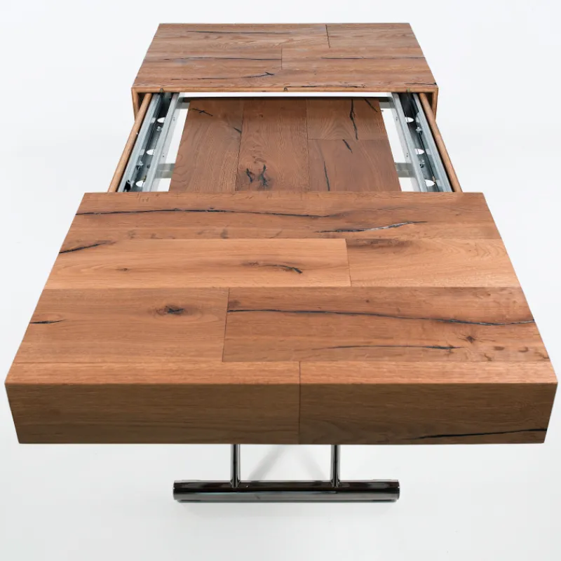 Altacom Ulisse Table relevable extensible pour petit espace en bois> Table De Salle à Manger|Table De Salon