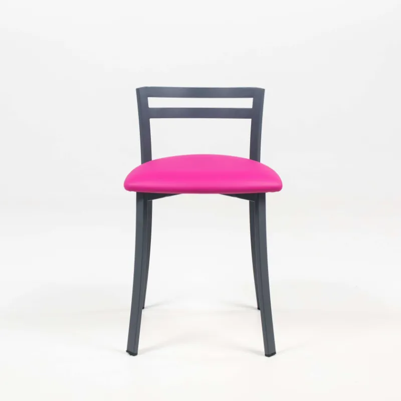 Carrier Urane ® Chaise de cuisine avec dossier bas en métal fabriquée en France> Chaise De Cuisine