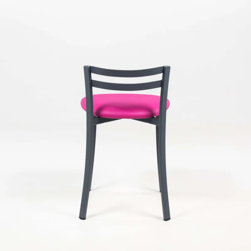Carrier Urane ® Chaise de cuisine avec dossier bas en métal fabriquée en France> Chaise De Cuisine