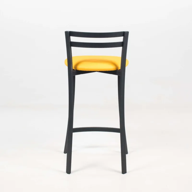 Carrier Urane ® Tabouret snack avec dossier bas en synthétique et métal made in France> Tabouret Snack (assise +/- 65 Cm)|Tabouret De Bar (assise +/- 80 Cm)
