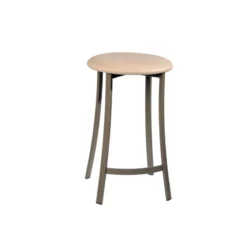 Carrier Urane ® Tabouret snack sans dossier en synthétique et métal fabriqué en France> Tabouret Snack (assise +/- 65 Cm)|Tabouret De Bar (assise +/- 80 Cm)