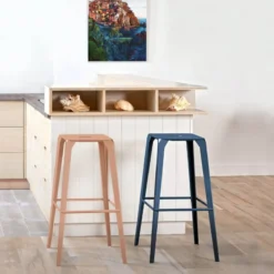 Carrier Valence ® Tabouret de bar industriel en métal> Tabouret De Bar (assise +/- 80 Cm)
