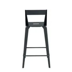 Carrier Valence ® Tabouret snack industriel français en métal avec dossier><noscript><img width=