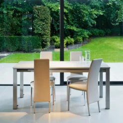 Perfecta Valencia Table de cuisine rectangulaire avec allonge><noscript><img width=