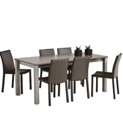 Perfecta Valencia Table de cuisine rectangulaire avec allonge><noscript><img width=