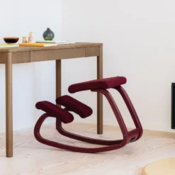 Varier Variable Monochrome ® Chaise de bureau ergonomique à bascule en tissu><noscript><img width=