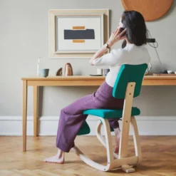 Varier Variable plus Chaise de bureau ergonomique à bascule en tissu><noscript><img width=