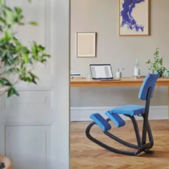Varier Variable plus Chaise de bureau ergonomique à bascule en tissu><noscript><img width=