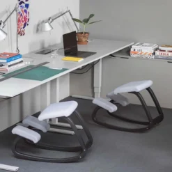 Varier Variable ® Chaise de bureau ergonomique à bascule en tissu><noscript><img width=