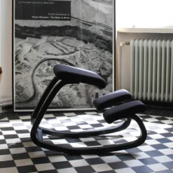 Varier Variable ® Chaise de bureau ergonomique à bascule en tissu><noscript><img width=