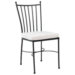 Jayso Venecia Chaise de jardin en acier style provençal> Chaise De Jardin