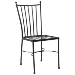 Jayso Venecia Chaise d'intérieur style provençal en acier> Chaise De Salle à Manger