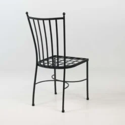 Jayso Venecia Chaise d'intérieur style provençal en acier><noscript><img width=