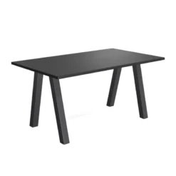 Perfecta Veneto Table moderne rectangulaire en stratifié avec pieds obliques><noscript><img width=