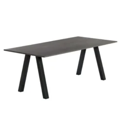 Perfecta Veneto Table snack moderne stratifié avec pieds obliques><noscript><img width=