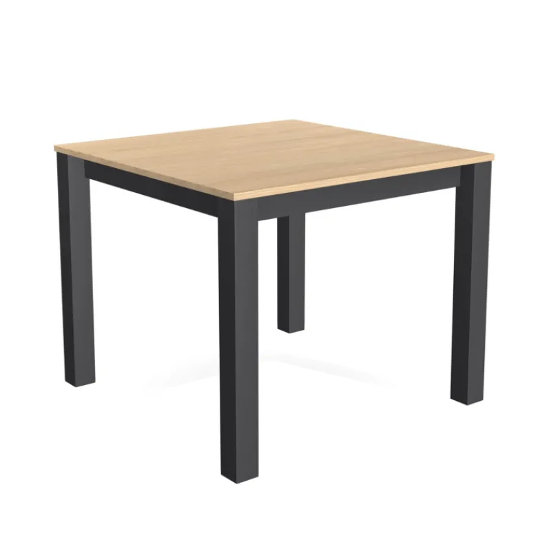 Perfecta Verona Table carrée avec pieds métal conçue en Belgique> Table De Salle à Manger